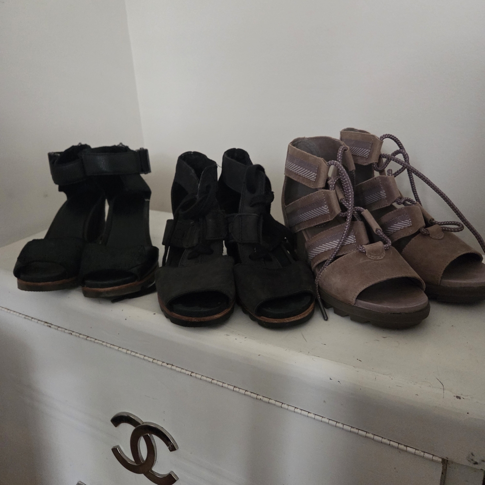 Sorel Wedge Open Toe Sorel Sandles